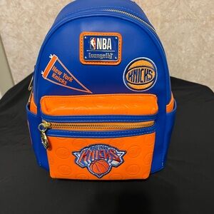 NBA Blue and Orange Backpack